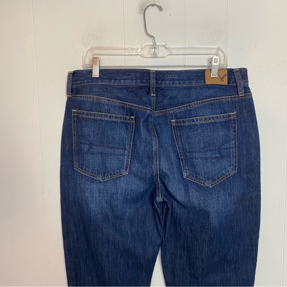 American Eagle Outfitter Vintage Hi-Rise Jeans Button Fly Women Size 14 Reg - Picture 10 of 12